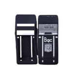 Bqc Silicone Protective Case for Castles S1F2  Saturn 1000 POS Terminal  Shockproof Rugged Cover Black